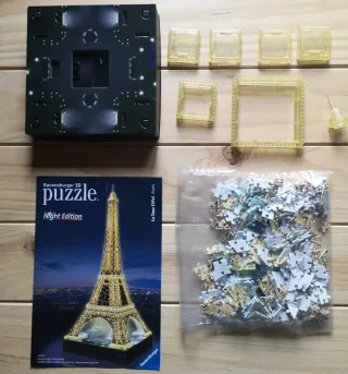 Puzzle 3D Torre Eiffel Night Edition 216 piezas