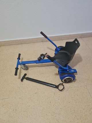 Hoverboard Azul con Asiento y Cargador