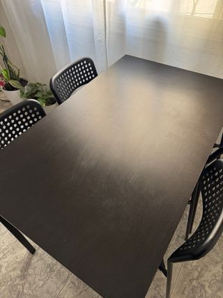 Mesa y 4 Sillas IKEA SANDSBERG