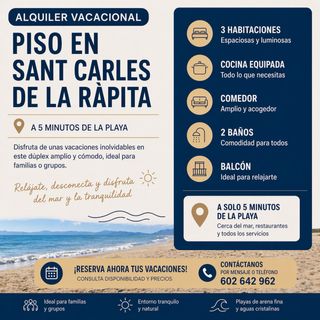 ALQUILER VACACIONAL!