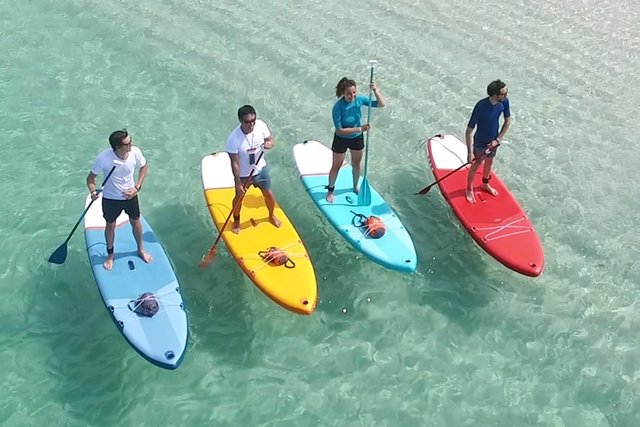 Tabla paddle surf hinchable Itiwit 11" azul 335x86x15 CM