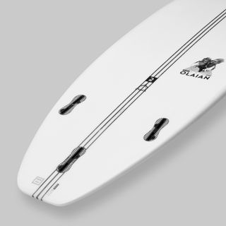 Tabla surf shortboard resina 6'2" 31L Peso <100kg. Nivel
