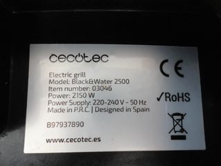 PLANCHA COCINA CECOTEC 44x25
