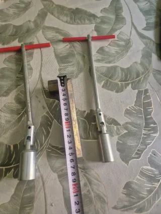 2 Llaves Bujía CARTULL 16/21mm + una de Pipa