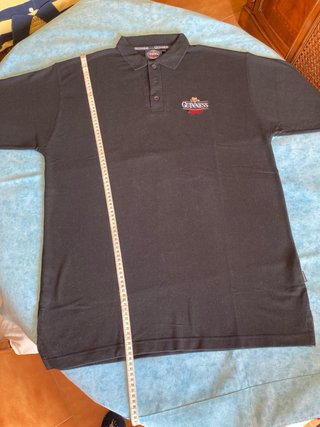 Maglia Polo Uomo Guinness XL Nera