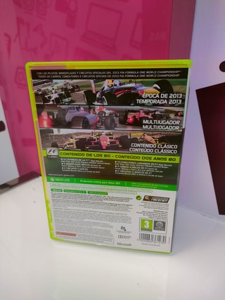 Videojuego Xbox 360 formula 1 2013