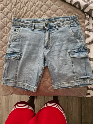 2 Bermudas Vaqueras Cargo Talla 44