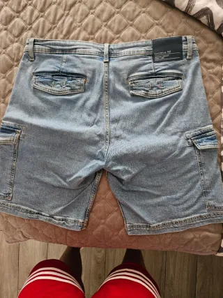 2 Bermudas Vaqueras Cargo Talla 44