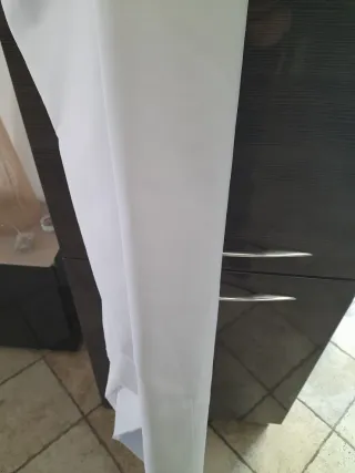 Tessuto cotone bianco latte