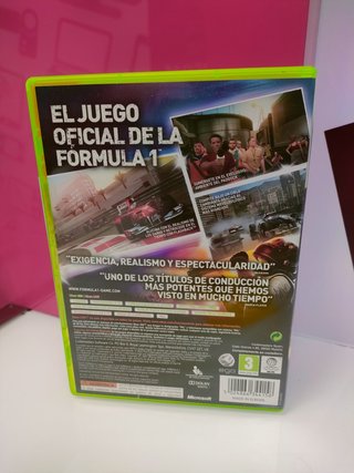 Videojuego Xbox 360 formula 1 2010