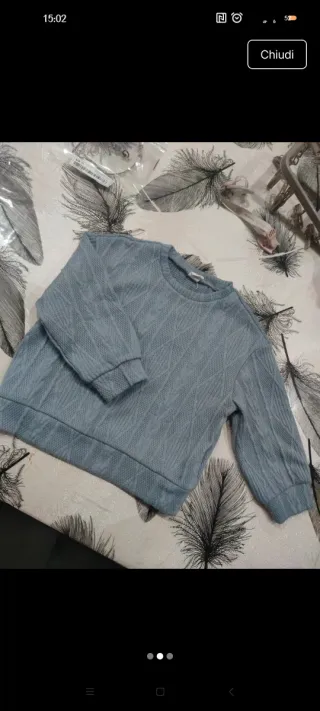 Completo bimba maglia