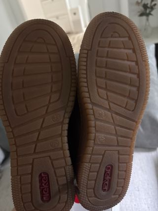 Zapatillas Rieker Mujer Marrón/Verde