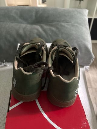 Zapatillas Rieker Mujer Marrón/Verde