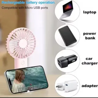 Ventilador Portátil USB + Batería