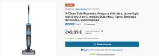 Aspirador/Lavador Rowenta XClean 2