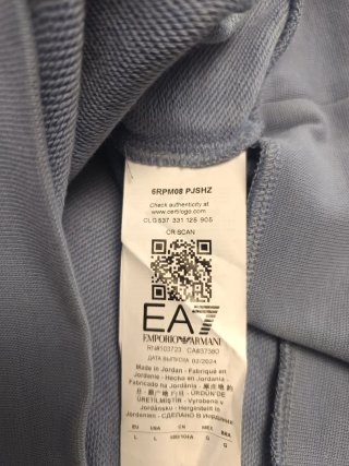 Sudadera EA7 Emporio Armani Azul