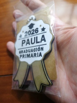 Llavero Graduación Paula 2026