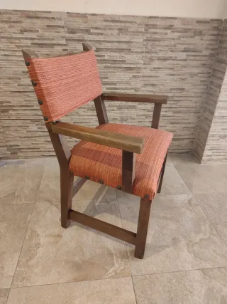 Sillón Rústico Colonial antiguo