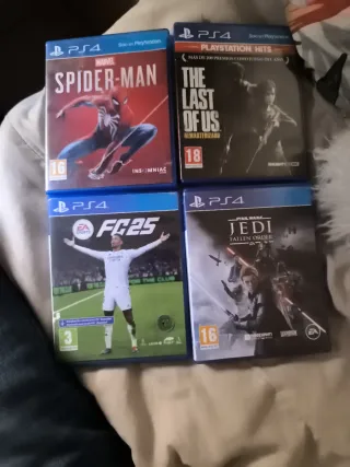Lote 4 Juegos PS4