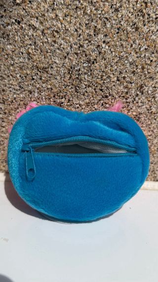 Monedero infantil de peluche