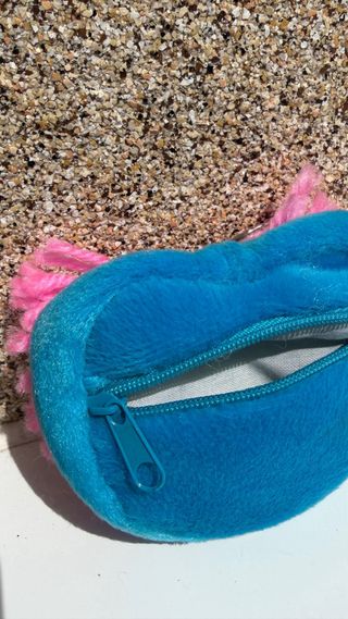 Monedero infantil de peluche