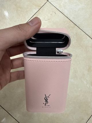 Estuche Y para labiales rosa