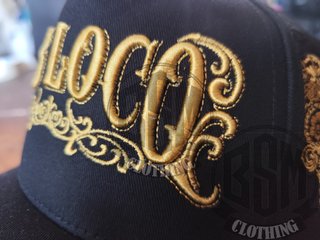 Cappellino con visiera MasLoco - giallo