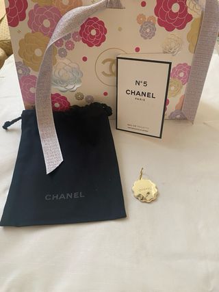Ciondolo Chanel Rosa