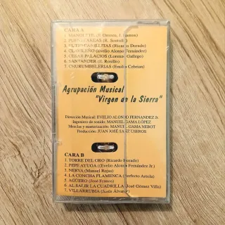 CD y Casete PASODOBLES "Virgen de la Sierra"