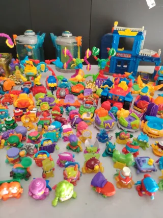 Lote SuperZings juguetes infantiles figuras
