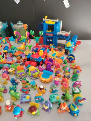 Lote SuperZings juguetes infantiles figuras
