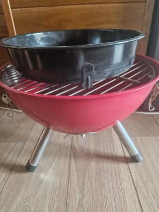 Barbacoa Carbón Compacta Portátil