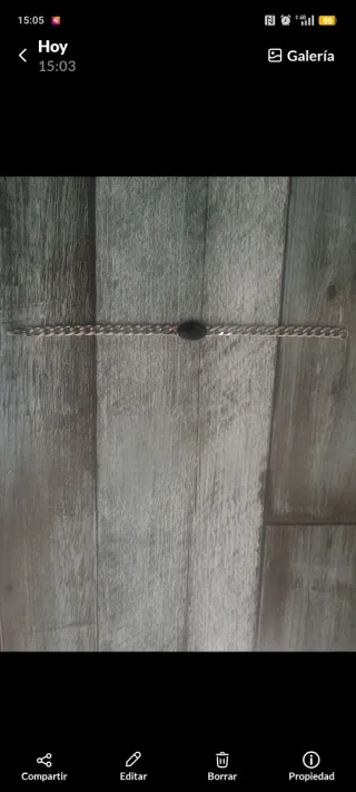 Pulsera de Acero Inoxidable con Diseño Ovalado