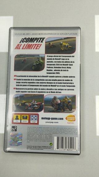 Videojuego PSP Mmoto gp