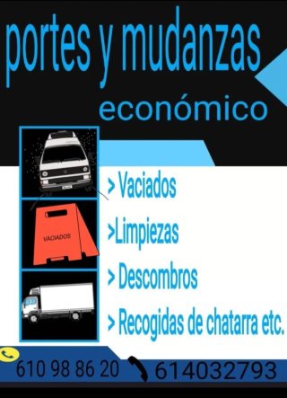 Mudanzas y limpieza