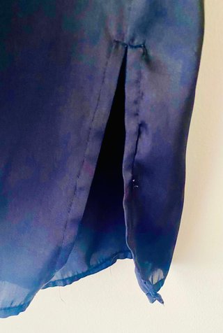 Blusa H&M Orquídeas Talla M