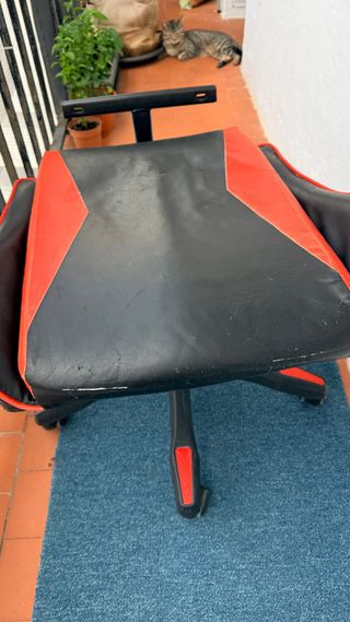 Base giratoria silla de gaming sistema elevación