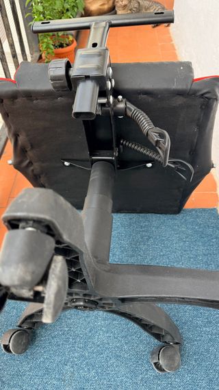 Base giratoria silla de gaming sistema elevación