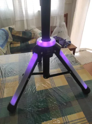 Altavoz Bluetooth LED Karaoke 110W con Trípode