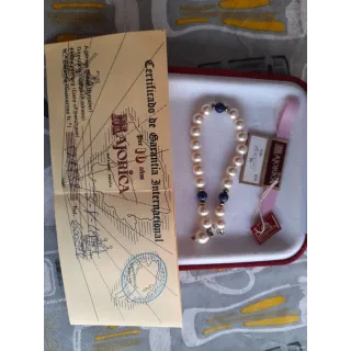 Conjunto Perlas Majorica Collar y Pulsera
