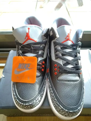 Jordan 3 Retro Negro Gris