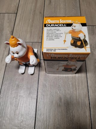 Orsetto Sciatore Duracell Giocattolo