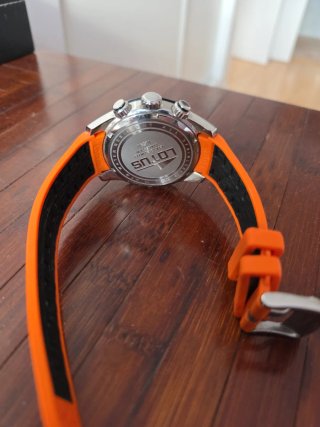 Reloj Lotus Chrono Naranja y Negro