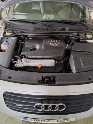 Interior Audi TT Roadster Negro