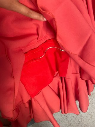 Traje Flamenca Coral Talla M