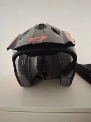 Casco Oneal Jet Naranja y Negro