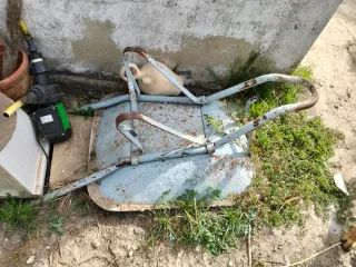 Carro de mano sin rueda