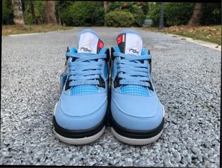 Air Jordan 4 Retro University Blue Talla 38