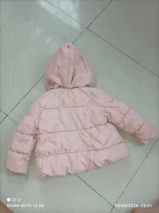 Conjunto Chaquetas Niña Rosa, beige y leopardo