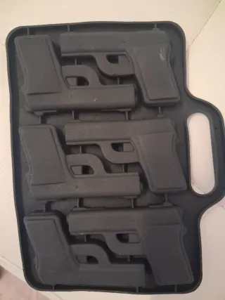 Molde Silicona Pistolas Hielo